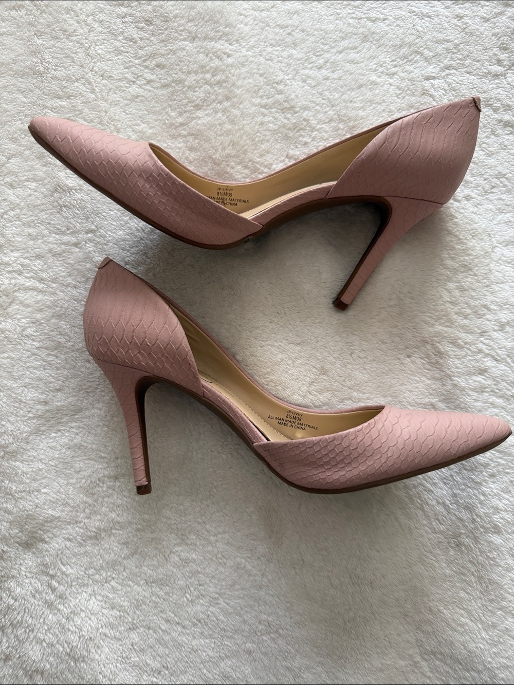Jessica Simpson Dusty Rose Pointed D'Orsay Pumps - Picture 3 of 4